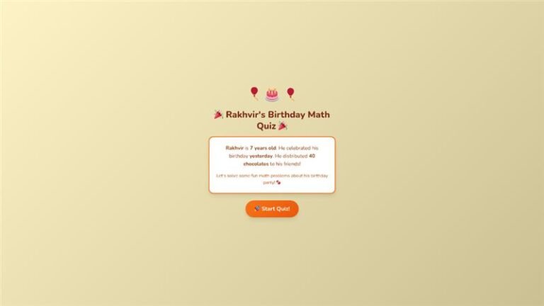 Maths quiz: Rakhvir's birthday and money – Ishkol activity thumbnail