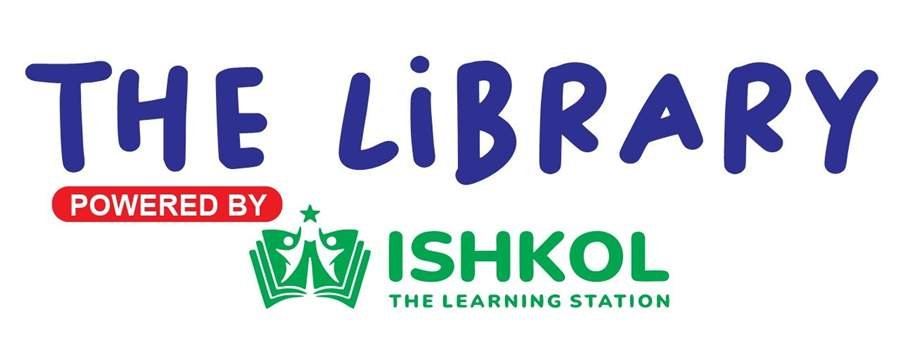 The Library, powered by Ishkol logo